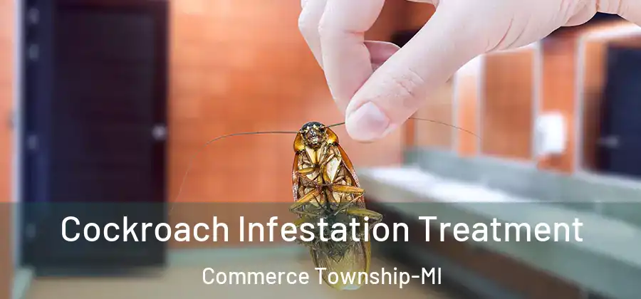 Cockroach Infestation Treatment Commerce Township-MI