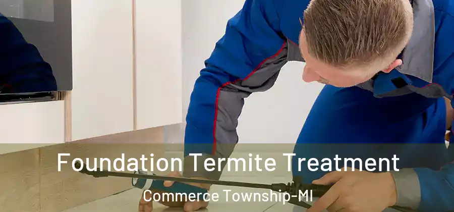  Foundation Termite Treatment Commerce Township-MI