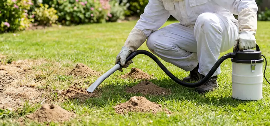 Tick Tubes Application in Commerce Township