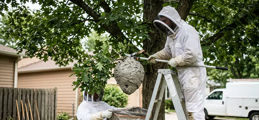 Wasp Nest in Tree Removal Commerce Township