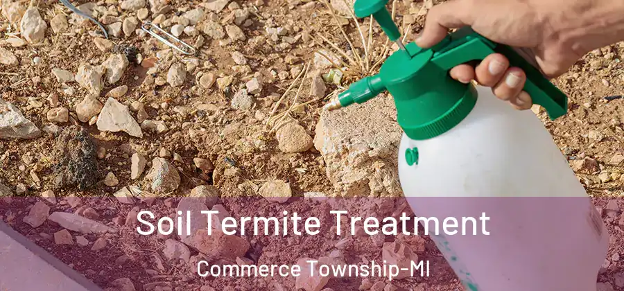  Soil Termite Treatment Commerce Township-MI
