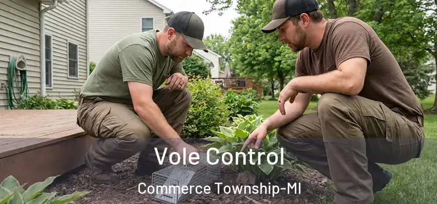 Vole Control Commerce Township-MI